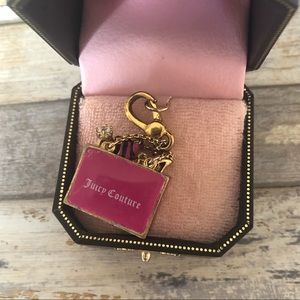 Juicy Couture Jewelry - Juicy Couture Pink Shopping Gift Bag Pendant Charm Juicy Couture Jewelry - Juicy Couture Pink Shopping Gift Bag Pendant Charm